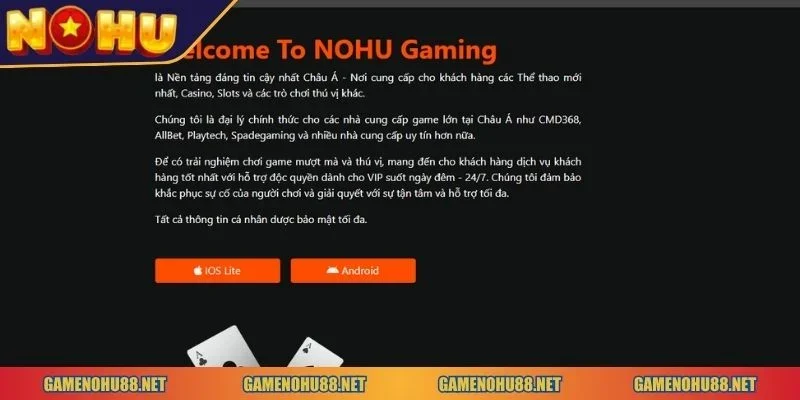 Tải app Game Nổ Hũ